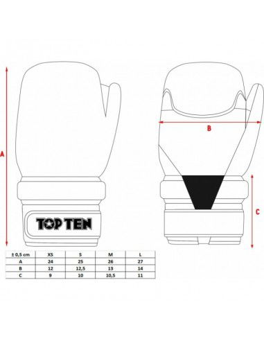 Masters open gloves ROTTPRISM 012165802M