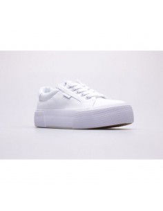 Lee Cooper Γυναικεία Flatforms Sneakers Λευκά LCW-22-31-0884L 2