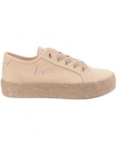 Lee Cooper Γυναικεία Flatforms Sneakers Μπεζ LCW-23-31-1795LA