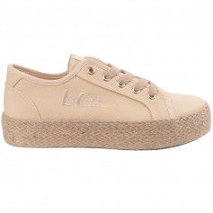 Lee Cooper Γυναικεία Flatforms Sneakers Μπεζ LCW-23-31-1795LA