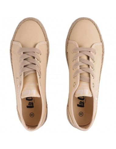 Lee Cooper Γυναικεία Flatforms Sneakers Μπεζ LCW-23-31-1795LA