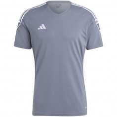 Adidas Tiro 23 League Αθλητικό Ανδρικό T-shirt Γκρι με Λογότυπο IC7478
