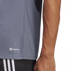Adidas Tiro 23 League Αθλητικό Ανδρικό T-shirt Γκρι με Λογότυπο IC7478