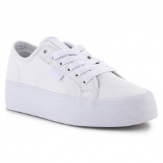 DC Manual Γυναικεία Flatforms Sneakers Λευκά ADJS300280-WW0