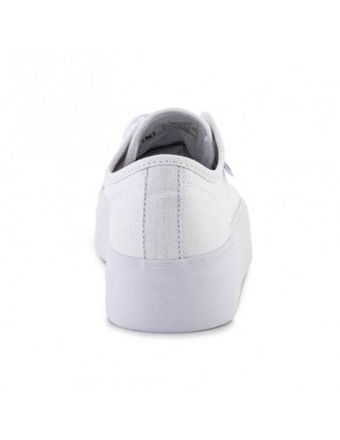 DC Manual Γυναικεία Flatforms Sneakers Λευκά ADJS300280-WW0