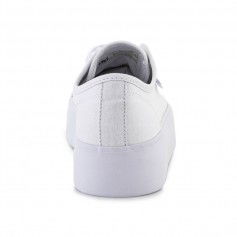 DC Manual Γυναικεία Flatforms Sneakers Λευκά ADJS300280-WW0