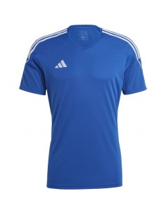 Adidas Tiro 23 League Jersey Αθλητικό Ανδρικό T-shirt Μπλε με Λογότυπο HR4611