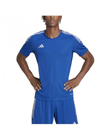 Adidas Tiro 23 League Jersey Αθλητικό Ανδρικό T-shirt Μπλε με Λογότυπο HR4611