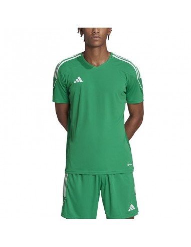 Adidas Tiro 23 League Αθλητικό Ανδρικό T-shirt Team Green Μονόχρωμο IC7477