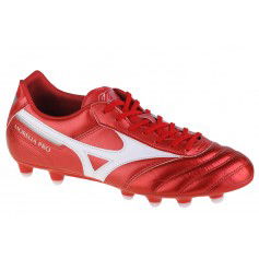 Mizuno Morelia II Pro P1GA221360 Χαμηλά Ποδοσφαιρικά Παπούτσια με Τάπες Κόκκινα