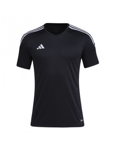 Adidas Tiro 23 League Αθλητικό Ανδρικό T-shirt Μαύρο με Λογότυπο HR4607
