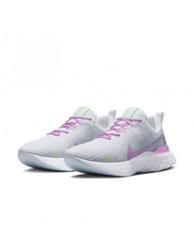 Nike React Infinity Run Flyknit 3 DZ3016-100 Γυναικεία Αθλητικά Παπούτσια Running Γκρι