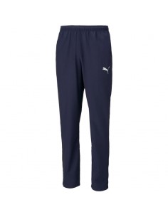 Puma Teamrise Sideline Παντελόνι Φόρμας Navy Μπλε 657327-06
