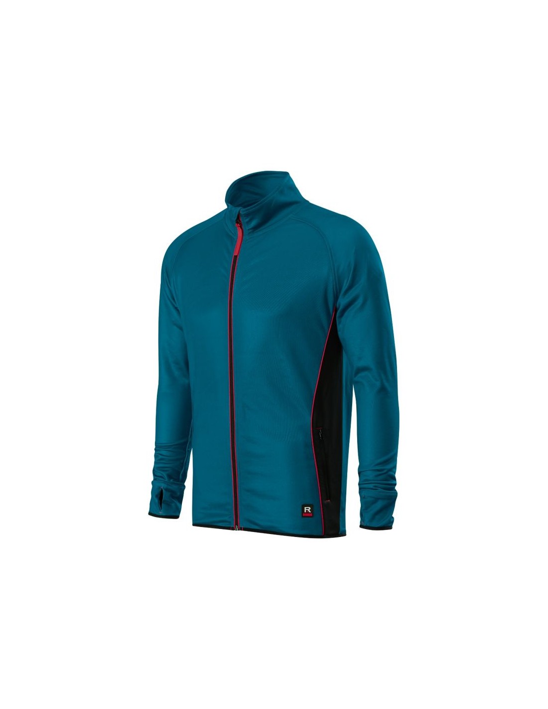 Malfini Ανδρική Φούτερ Ζακέτα με Κουκούλα Μπλε MLI-W419