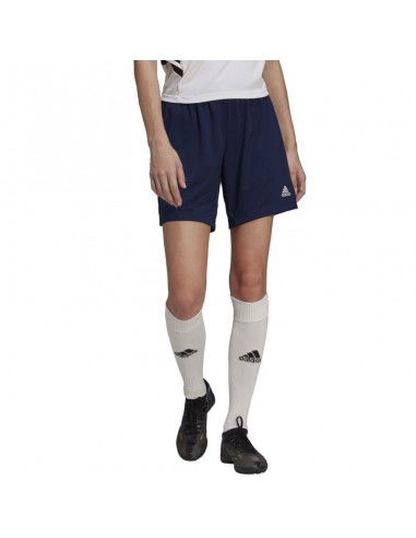 Adidas Entrada 22 Αθλητικό Γυναικείο Ψηλόμεσο Σορτς Navy Μπλε HI0000