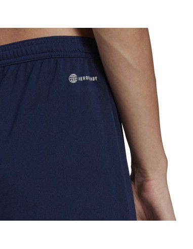 Adidas Entrada 22 Αθλητικό Γυναικείο Ψηλόμεσο Σορτς Navy Μπλε HI0000