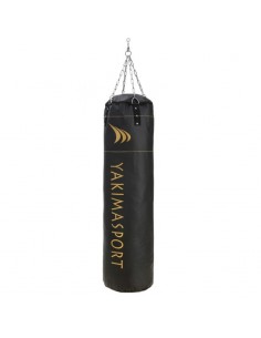 Yakimasport 100472 Σάκος Μποξ Άδειος με Ύψος 130cm Μαύρος