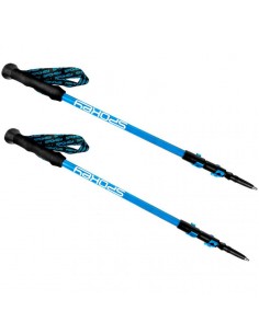 Spokey Carbon Τηλεσκοπικά Μπατόν Ορειβασίας από Ανθρακόνημα 2τμχ Μπλε (927900)