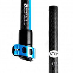 Spokey Carbon Τηλεσκοπικά Μπατόν Ορειβασίας από Ανθρακόνημα 2τμχ Μπλε (927900)