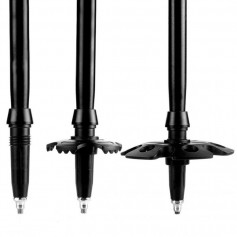 Spokey Carbon Τηλεσκοπικά Μπατόν Ορειβασίας από Ανθρακόνημα 2τμχ Μπλε (927900)