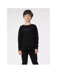 4F Παιδικό Φούτερ με Τσέπες Μαύρο 4FJSS23TSWSM222-20S