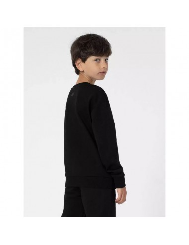 4F Παιδικό Φούτερ με Τσέπες Μαύρο 4FJSS23TSWSM222-20S