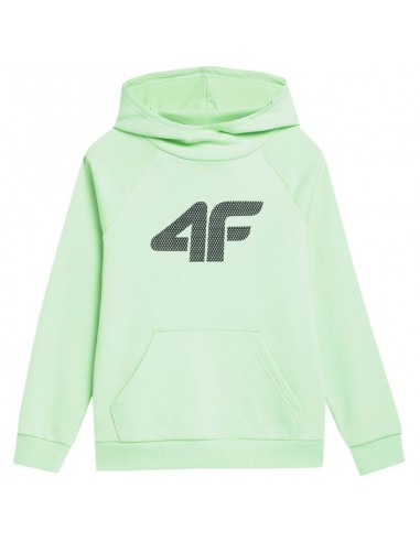 4F Παιδικό Φούτερ με Κουκούλα και Τσέπες Πράσινο 4FJSS23TSWSM220-42S