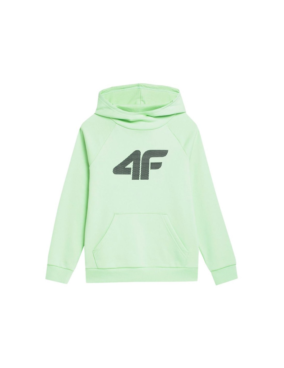 4F Παιδικό Φούτερ με Κουκούλα και Τσέπες Πράσινο 4FJSS23TSWSM220-42S