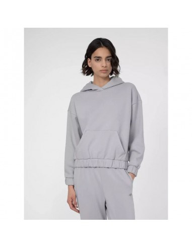 4F Γυναικείο Φούτερ Γκρι 4FSS23TSWSF255-25S