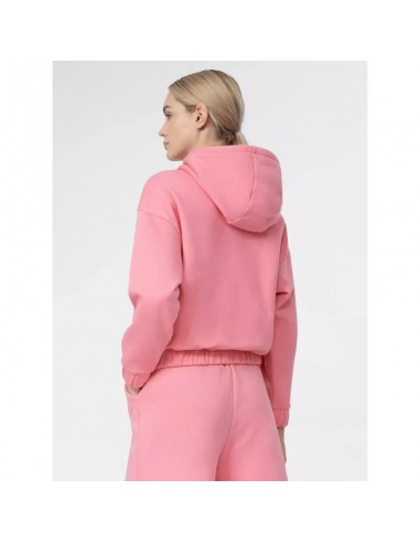 4F Γυναικείο Φούτερ με Κουκούλα Ροζ 4FSS23TSWSF255-54S