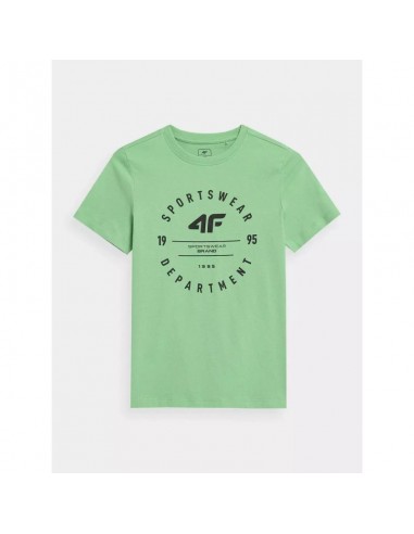 4F Παιδικό T-shirt Πράσινο 4FJSS23TTSHM294-45S