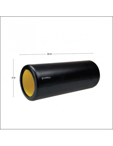 Fitness roller HMS BLACK YELLOW FS111