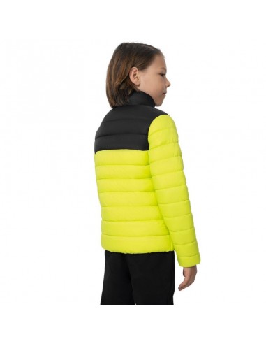 4F Παιδικό Καπιτονέ Μπουφάν Κοντό Κίτρινο 4FJSS23TDJAM077-45S