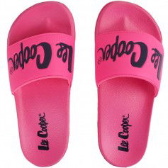 Lee Cooper Slides Dark Fuchsia LCW-22-42-0999K