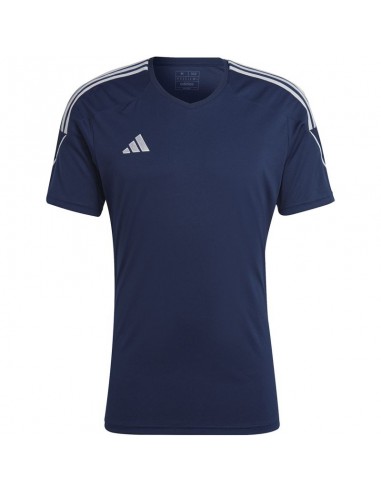 Adidas Tiro 23 League Αθλητικό Ανδρικό T-shirt Navy Μπλε με Λογότυπο HR4608