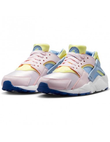 Nike Αθλητικά Παιδικά Παπούτσια Running Huarache Run Pearl Pink / Citron Tint / White / Cobalt Bliss 654275-609