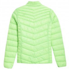 4F Κοντό Γυναικείο Puffer Μπουφάν για Χειμώνα Πράσινο 4FFSS23TDJAF094-41S