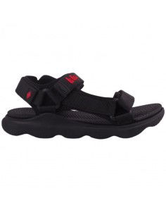 Lee Cooper Γυναικεία Σανδάλια Sporty σε Μαύρο Χρώμα LCW-23-34-1695LA