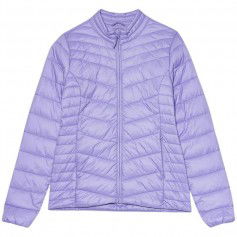 4F Κοντό Γυναικείο Αμάνικο Puffer Μπουφάν για Χειμώνα Μωβ 4FSS23TDJAF092-52S