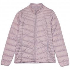 4F Μακρύ Γυναικείο Αμάνικο Puffer Μπουφάν Ροζ 4FSS23TDJAF093-83S