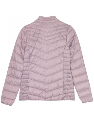 4F Μακρύ Γυναικείο Αμάνικο Puffer Μπουφάν Ροζ 4FSS23TDJAF093-83S