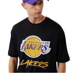 New Era NBA Los Angeles Lakers Script Mesh Tee 60284737