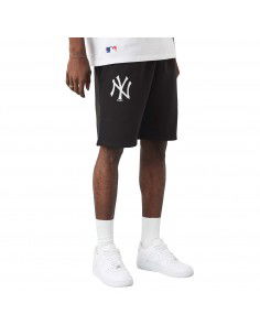 New Era Seasonal Team York Yankees Αθλητική Ανδρική Βερμούδα Μαύρη 12827225