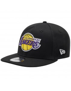 New Era Los Angeles Lakers Ανδρικό Jockey με Ίσιο Γείσο Μαύρο 60245408