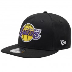 New Era Los Angeles Lakers Ανδρικό Jockey με Ίσιο Γείσο Μαύρο 60245408