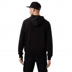 New Era Los Angeles Dodgers League Essential Ανδρική Φούτερ Ζακέτα με Κουκούλα και Τσέπες Μαύρη 60284775