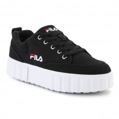 Fila Sandblast C Γυναικεία Flatforms Sneakers Μαύρα FFW0062-80010