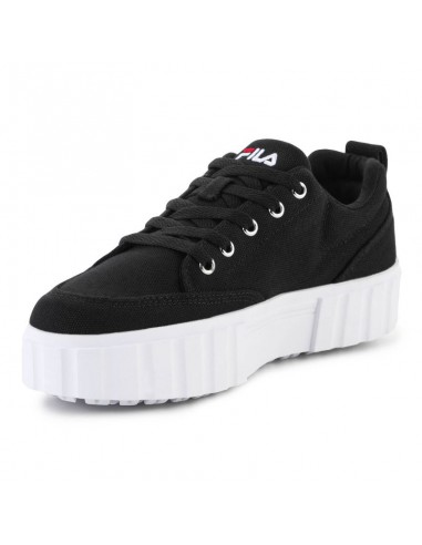 Fila Sandblast C Γυναικεία Flatforms Sneakers Μαύρα FFW0062-80010