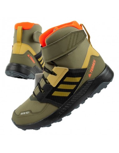Adidas Παιδικά Μποτάκια Πεζοπορίας Terrex Trailmaker Χακί GZ1174
