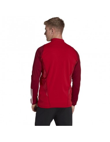 Adidas Tiro 23 Ανδρική Ζακέτα με Φερμουάρ Κόκκινη HE5650
